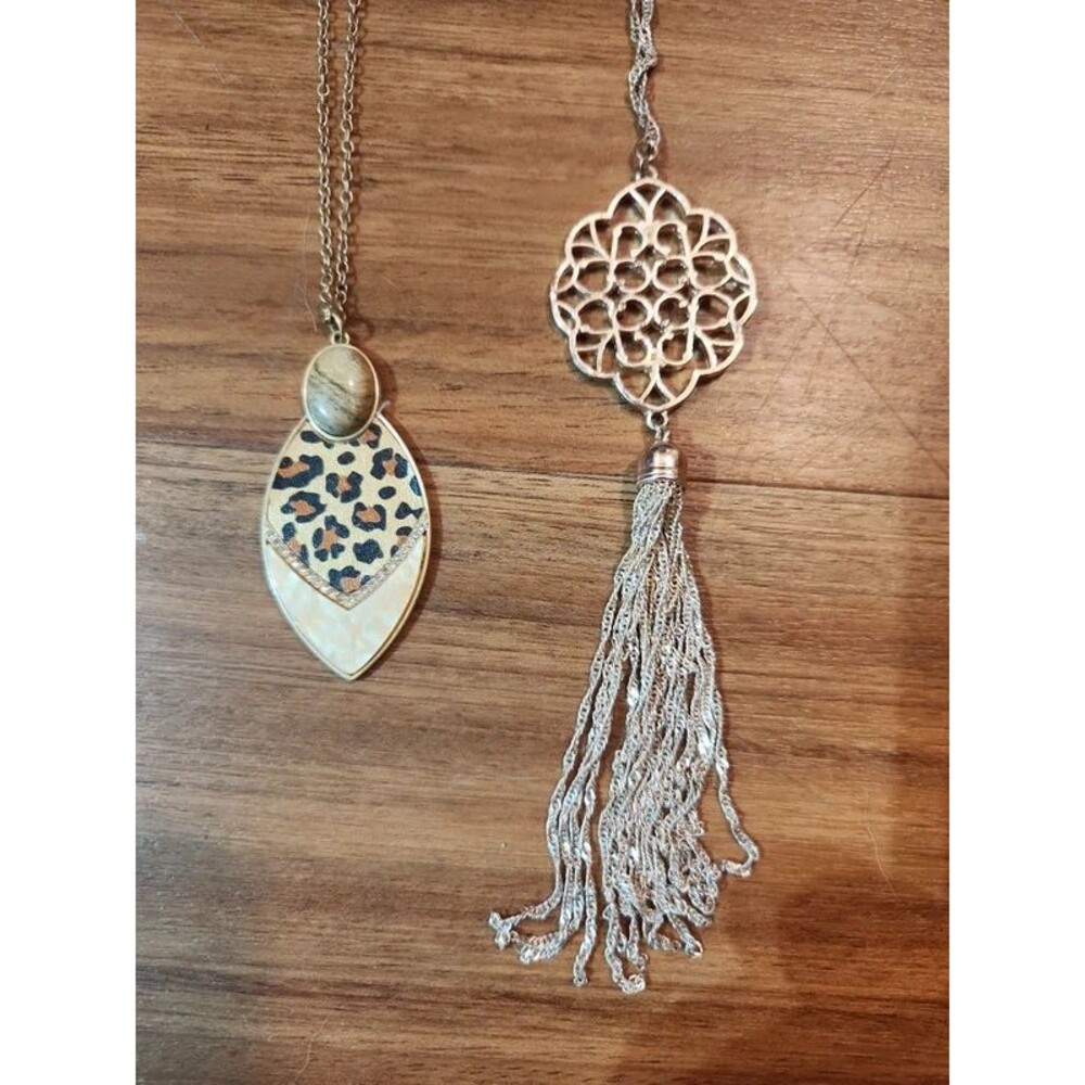 Goldtone Long Fashion Necklaces